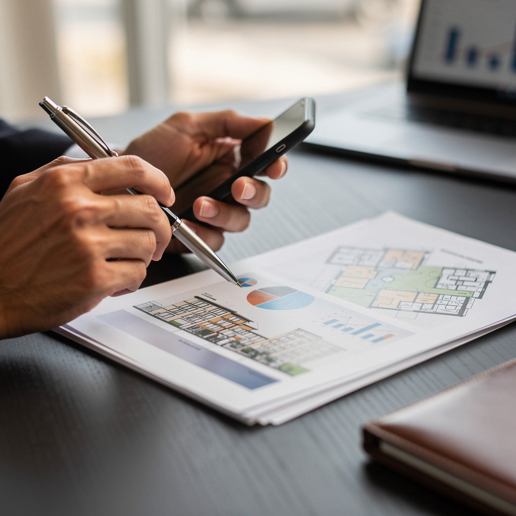 Raymond S. Choi - Marcus & Millichap professional office environment for multifamily investment consultations